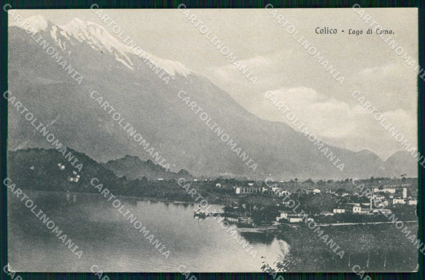 Lecco Colico Panorama con Lago cartolina RT2975 – fronte