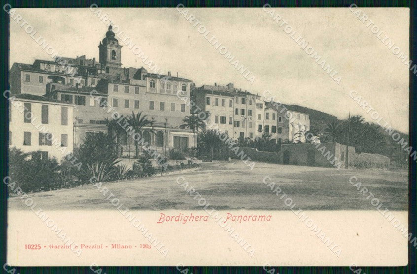 Imperia Bordighera cartolina RT2980 – fronte