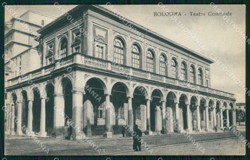 Bologna Città Teatro Comunale cartolina RT2989 – fronte