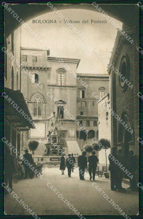 Bologna Città Voltone del Podestà cartolina RT2990 – fronte