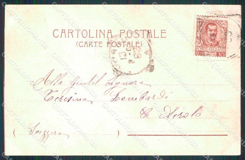 Livorno Città Viale Regina Margherita cartolina RT2995 – retro