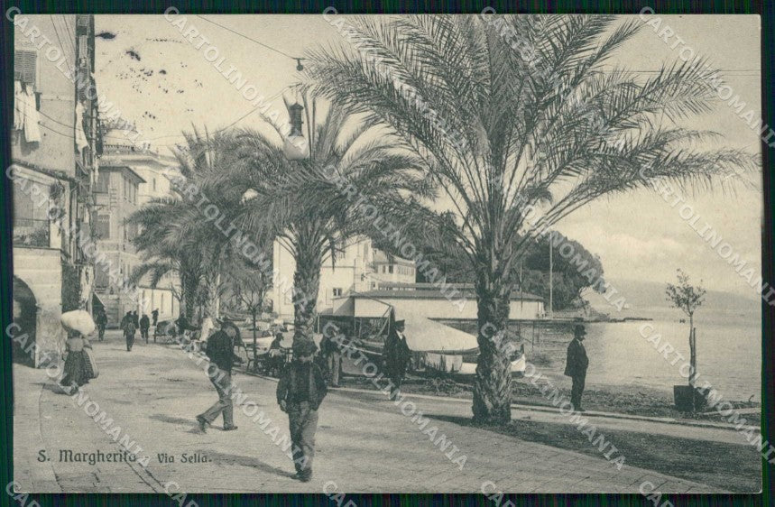 Genova Santa Margherita Ligure Via Sella Brunner 11872 STRAPPO cartolina RT3002 – fronte