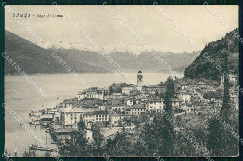 Como Bellagio Veduta Lago Brunner 208 cartolina RT3005 – fronte