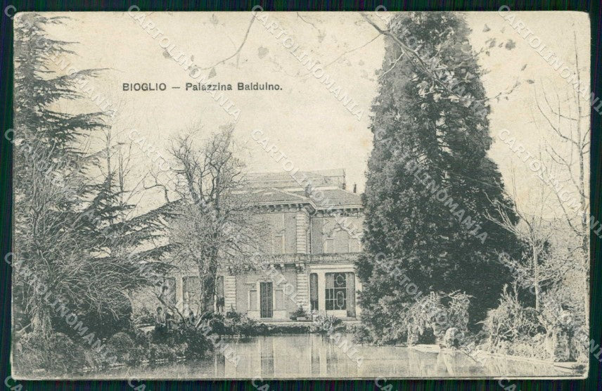 Biella Bioglio Palazzina Balduino cartolina RT3031 – fronte