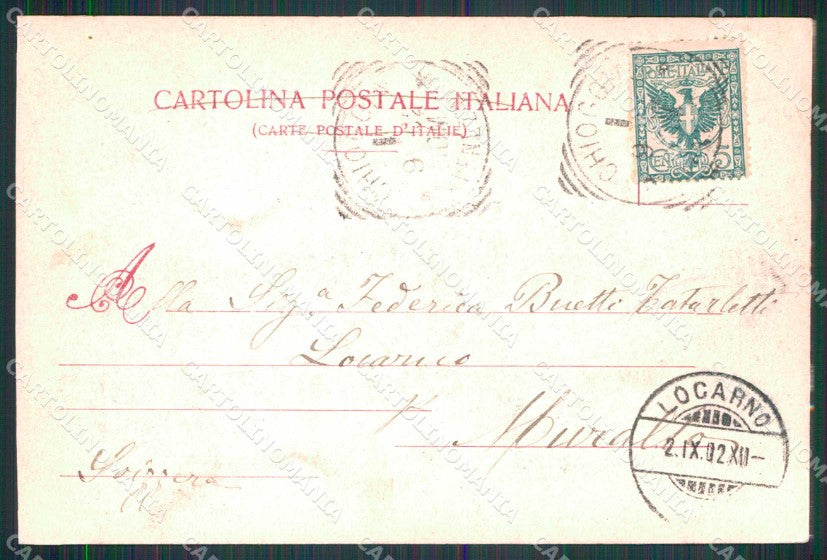 Venezia Chioggia Canale Vena Barche ABRASA cartolina RT3038 – retro
