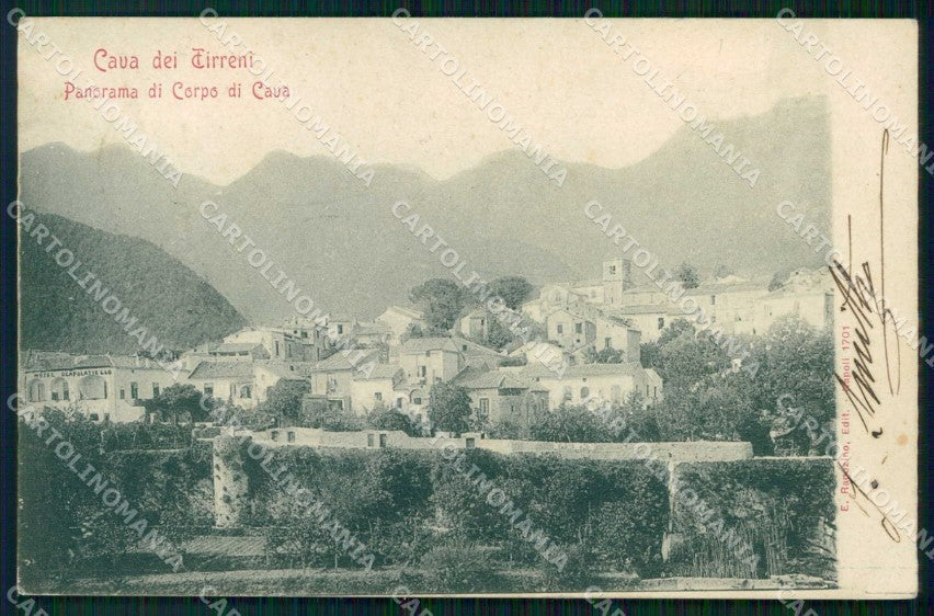 Salerno Cava dei Tirreni Corpo di Cava cartolina RT3040 – fronte