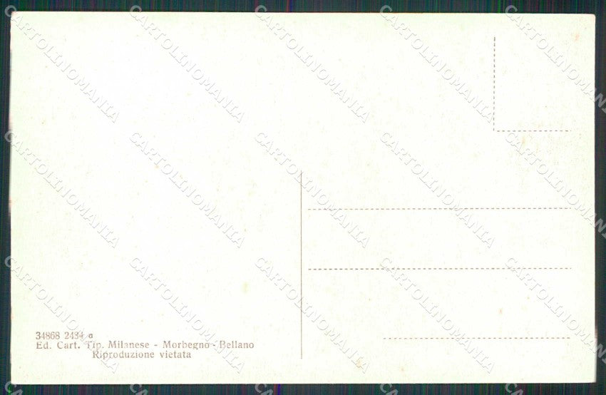 Lecco Taceno Valsassina cartolina RT3045 – retro