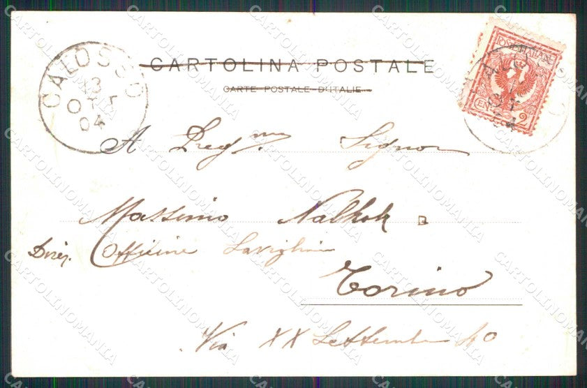 Asti Calosso cartolina RT3072 – retro