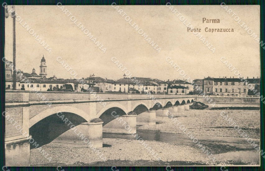 Parma Città Ponte Caprazucca REINCOLLATA cartolina RT3078 – fronte