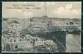 Genova Città Ponte Guglielmo Vapore in Partenza cartolina RT3105 – fronte