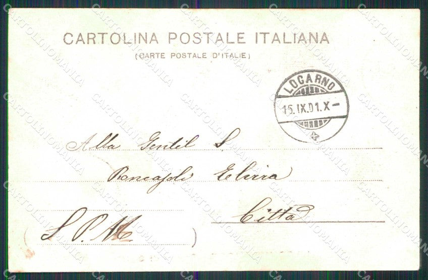 Verbania Ghiffa Ronco Lago Maggiore cartolina RT3119 – retro