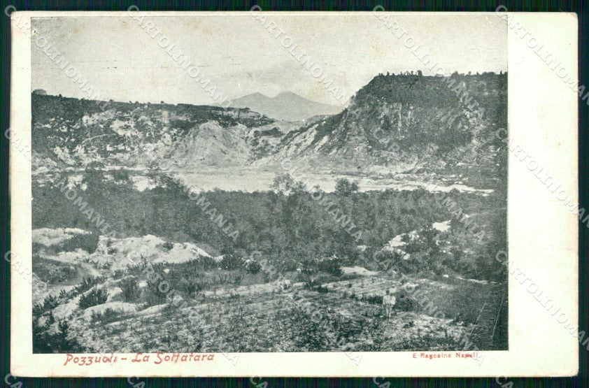 Napoli Pozzuoli Solfatara cartolina RT3124 – fronte