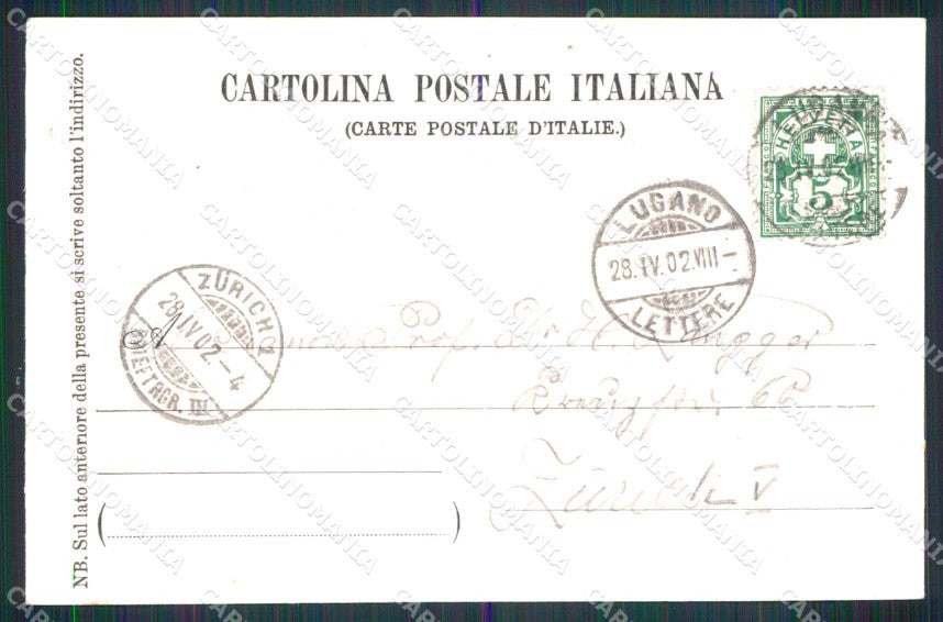 Como Tremezzo Cadenabbia Lago Villa Carlotta cartolina RT3126 – retro