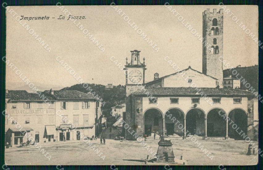 Firenze Impruneta Piazza cartolina RT3129 – fronte