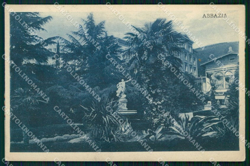 Croazia Abbazia cartolina RT3139 – fronte