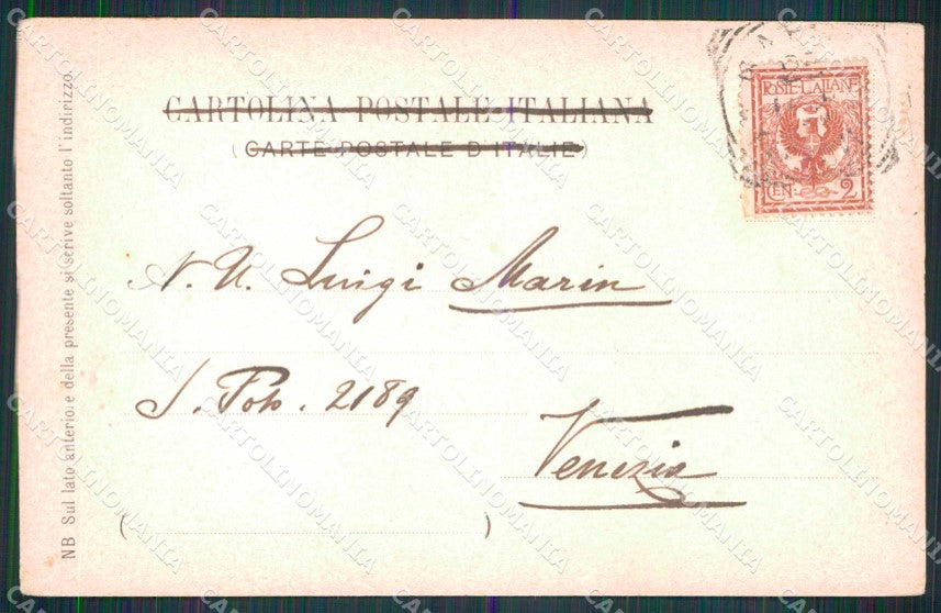 Napoli Città Palazzo Gravina Ora Posta cartolina RT3145 – retro