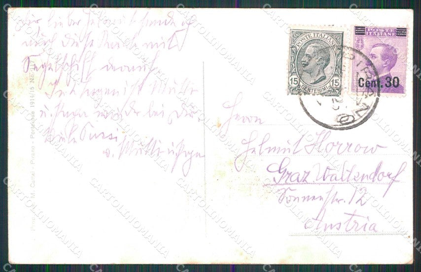 Slovenia Pirano Barche cartolina RT3153 – retro