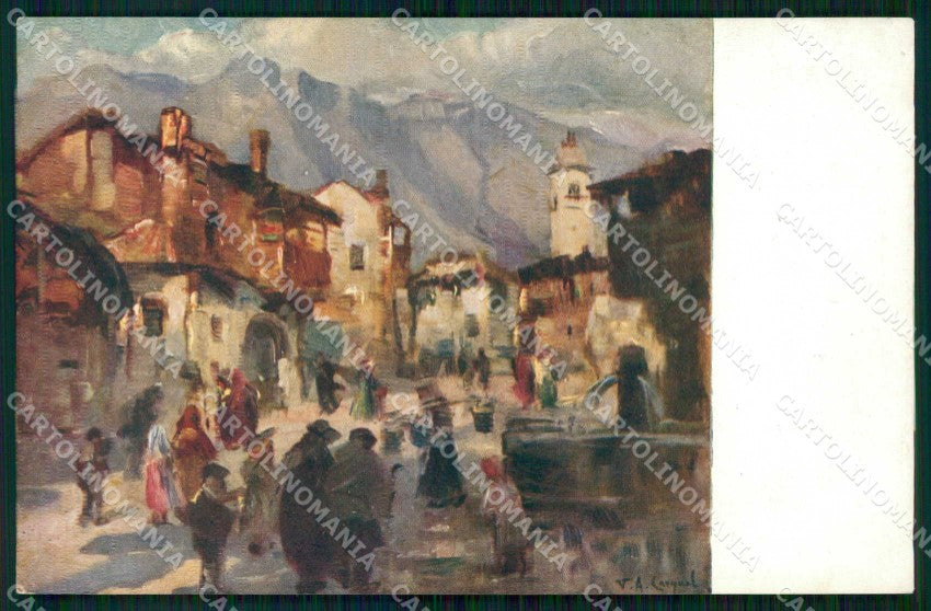 Udine Borgata Alto Friuli Cargnel cartolina RT3159 – fronte