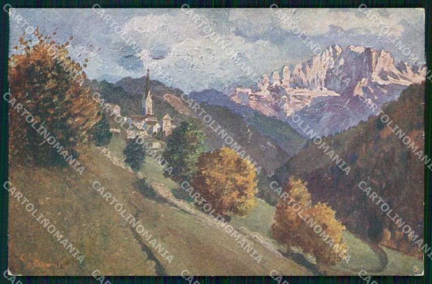 Belluno Pieve di Livinallongo Monte Civetta cartolina RT3161 – fronte