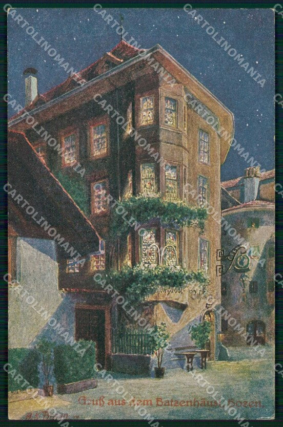 Bolzano Città Saluti da Birrificio Franzl 5959 cartolina RT3165 – fronte