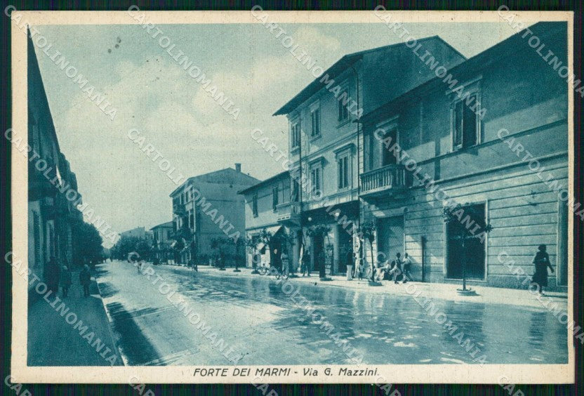 Lucca Forte dei Marmi Via Giuseppe Mazzini cartolina RT3179 – fronte
