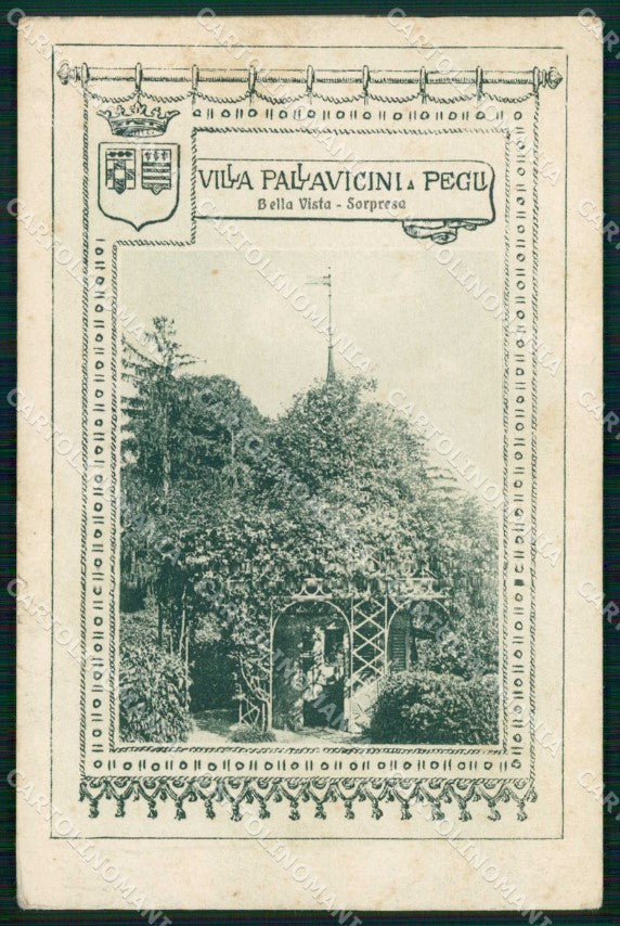 Genova Pegli Villa Pallavicini Bella Vista Sorpresa cartolina RT3188 – fronte