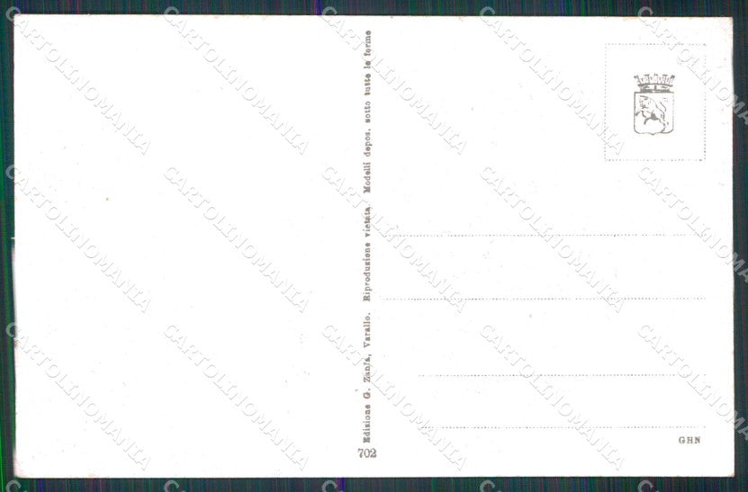 Vercelli Varallo Sesia Sebrej Valsesia Zanfa cartolina RT3192 – retro