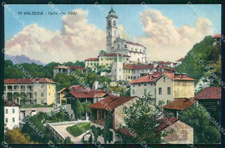 Vercelli Cellio Valsesia Zanfa cartolina RT3208 – fronte
