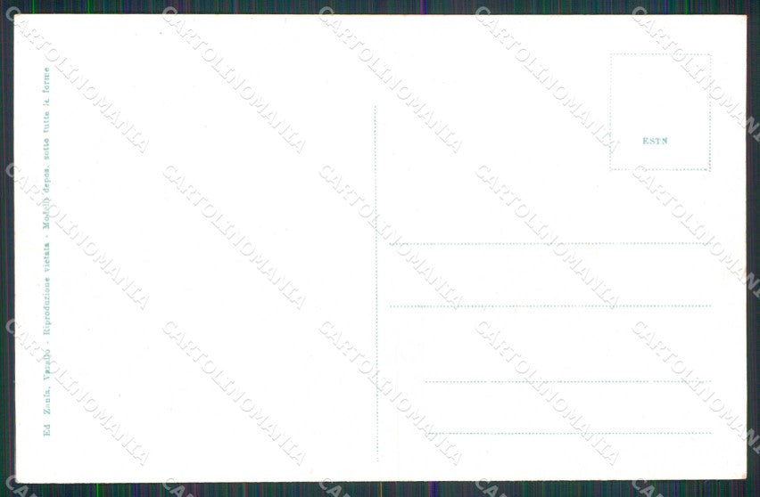 Vercelli Cellio Valsesia Zanfa cartolina RT3208 – retro