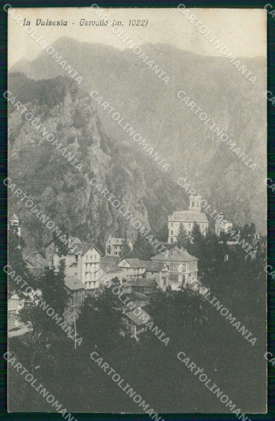Vercelli Cervatto Valsesia Zanfa cartolina RT3213 – fronte