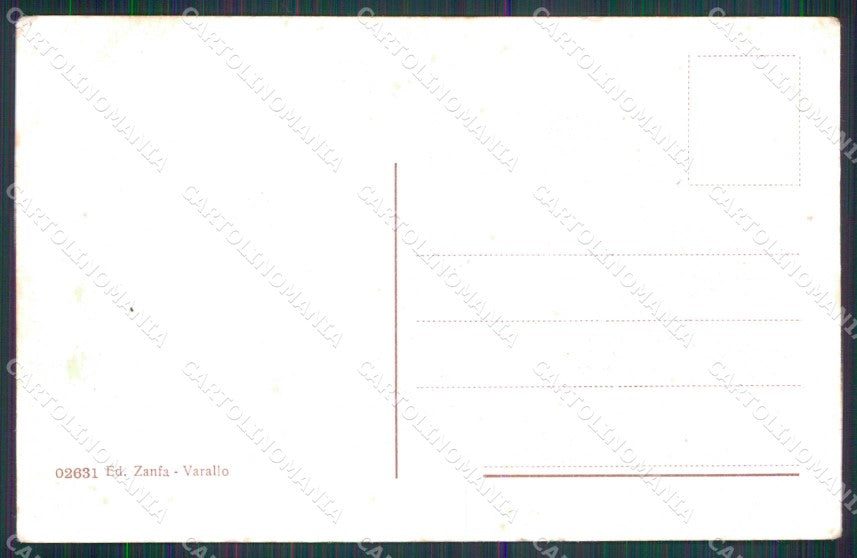 Vercelli Boccioleto Valsesia Zanfa cartolina RT3214 – retro