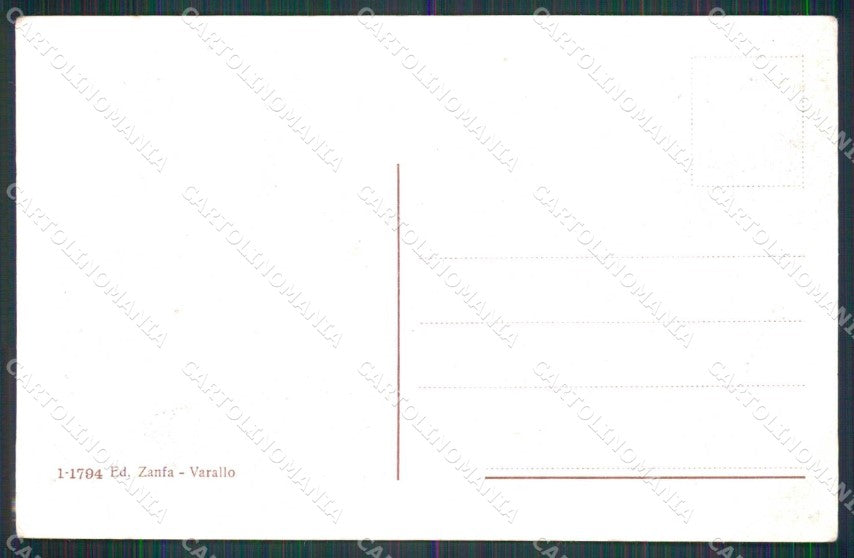 Vercelli Rimasco Valsesia Zanfa cartolina RT3219 – retro