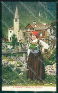 Vercelli Carcoforo Valsesia Costumi Zanfa cartolina RT3244 – fronte