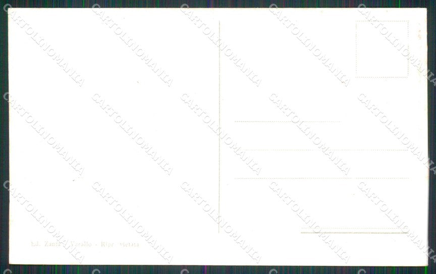 Vercelli Carcoforo Valsesia Costumi Zanfa cartolina RT3244 – retro