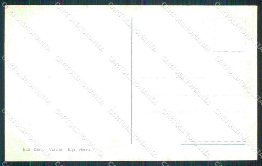 Vercelli Cravagliana Valsesia Costumi Zanfa cartolina RT3253 – retro