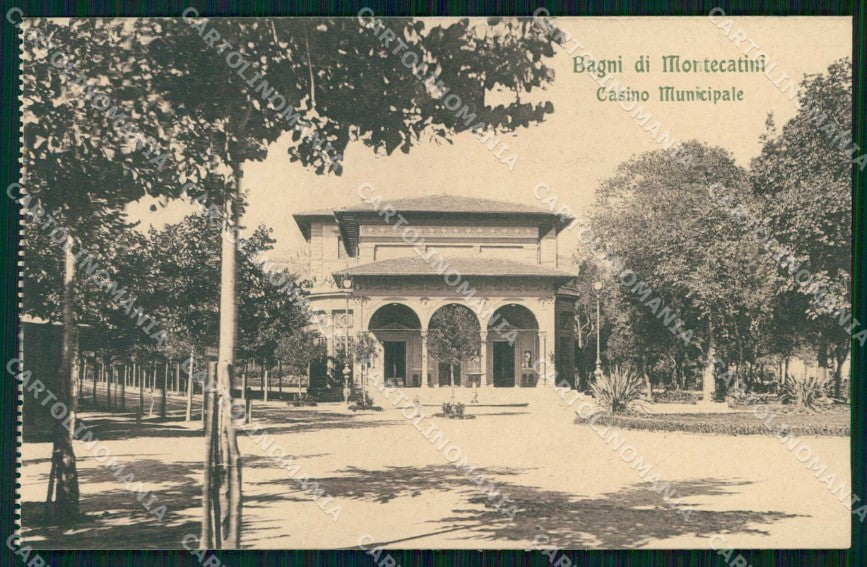 Pistoia Montecatini Terme Casinò Municipale cartolina RT3259 – fronte