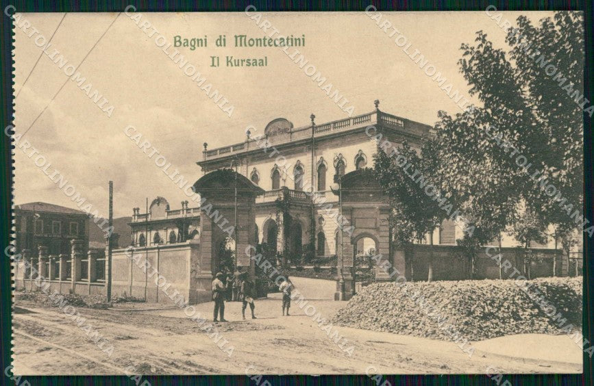 Pistoia Montecatini Terme Kursaal cartolina RT3261 – fronte