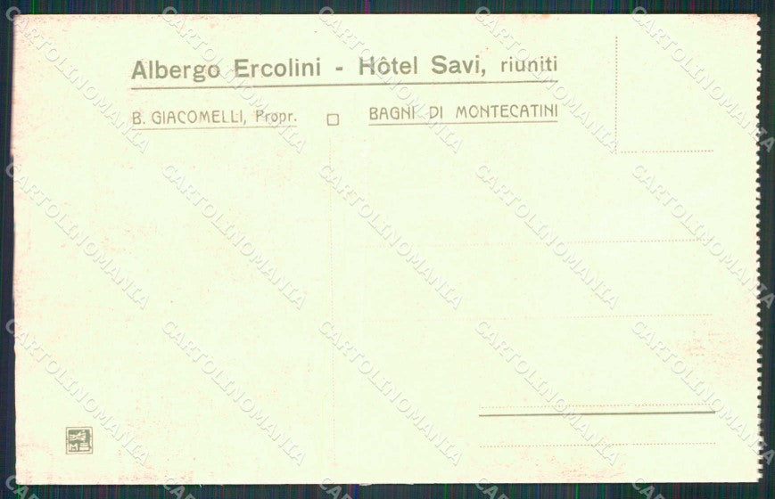 Pistoia Montecatini Terme Kursaal cartolina RT3261 – retro