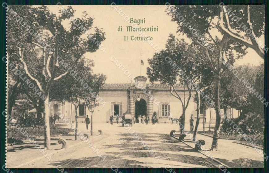 Pistoia Montecatini Terme Tettuccio cartolina RT3262 – fronte