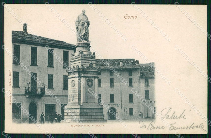 Como Città Monumento a Volta Modiano 1027 cartolina RT3280 – fronte