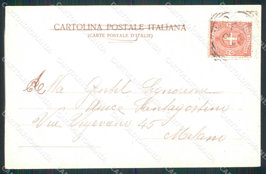 Como Città Monumento a Volta Modiano 1027 cartolina RT3280 – retro