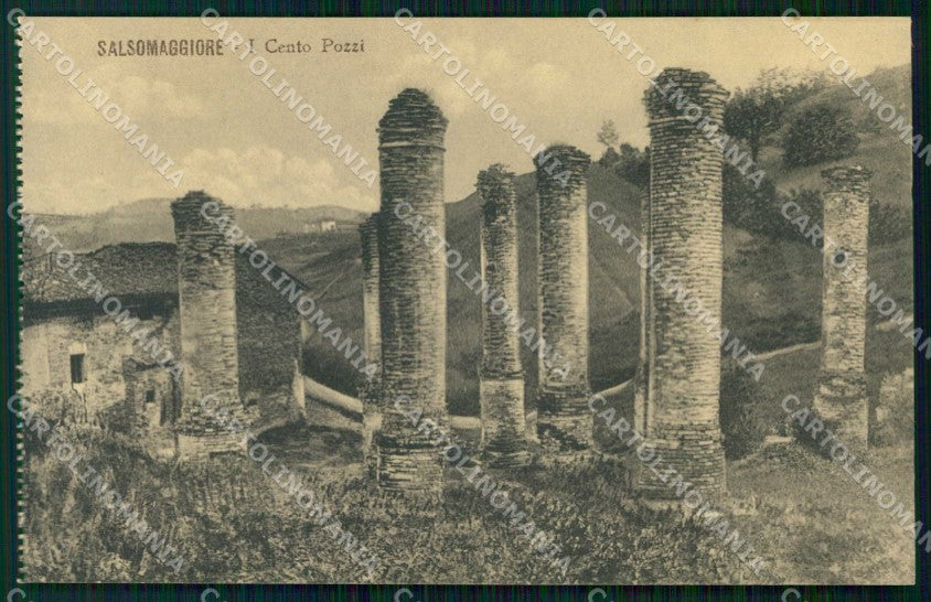 Parma Salsomaggiore Terme Cento Pozzi cartolina RT3283 – fronte