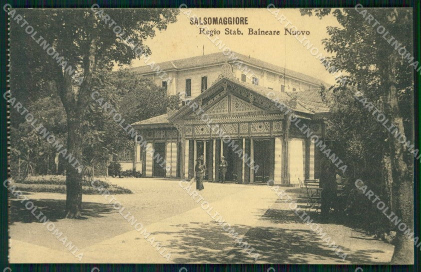 Parma Salsomaggiore Terme Regio Stabilimento Balneare Nuovo cartolina RT3286 – fronte