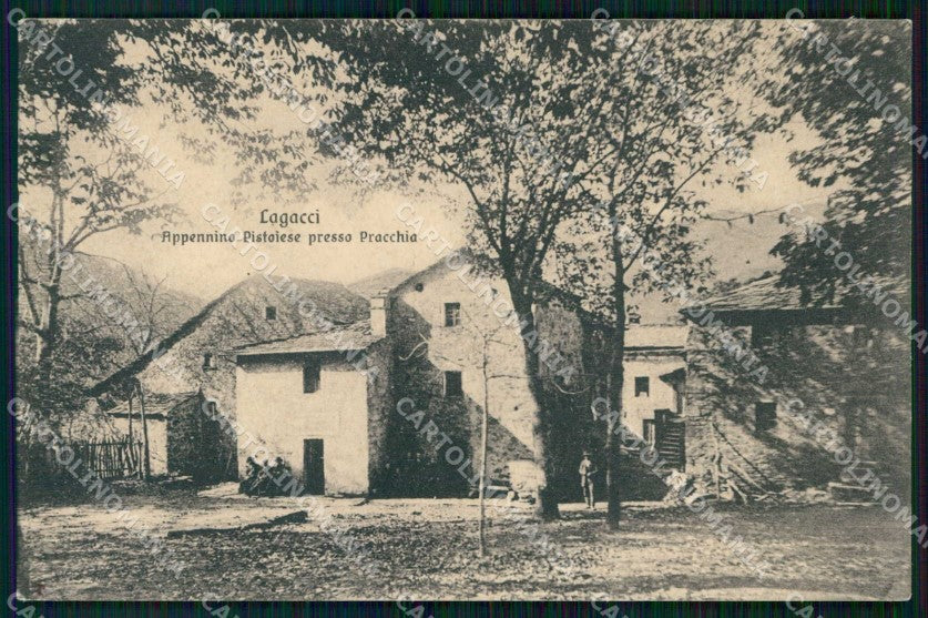 Pistoia Sambuca Pistoiese Lagacci Appennino ABRASA PIEGA cartolina RT3311 – fronte