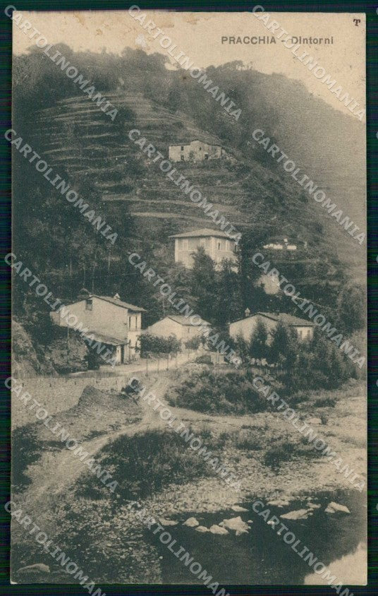 Pistoia Pracchia ABRASA cartolina RT3312 – fronte