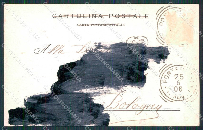 Pistoia Pracchia Lungo la Ferrovia ABRASA cartolina RT3313 – retro