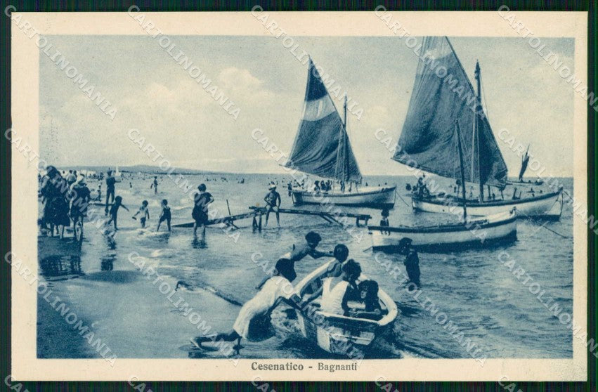 Forlì Cesenatico Bagnanti cartolina RT3326 – fronte