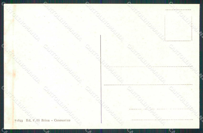 Forlì Cesenatico Bagnanti cartolina RT3326 – retro