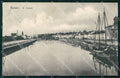 Rimini Città Canale Barche cartolina RT3337 – fronte