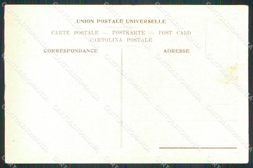 Como Turate Casa Militare Umbeto I Farmacia Invalidi cartolina RT3375 – retro